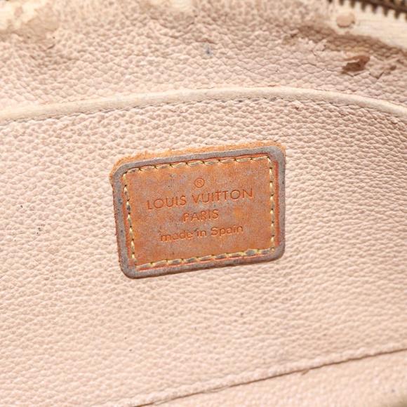 LOUIS VUITTON Monogram Pochette Cosmetic PM Cosmetic Pouch M47515 LV Auth 114187 - Picture 9 of 16
